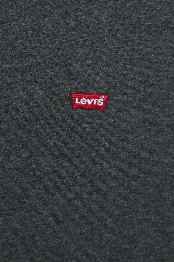 Levi's tricou din bumbac 56605.0149 gri