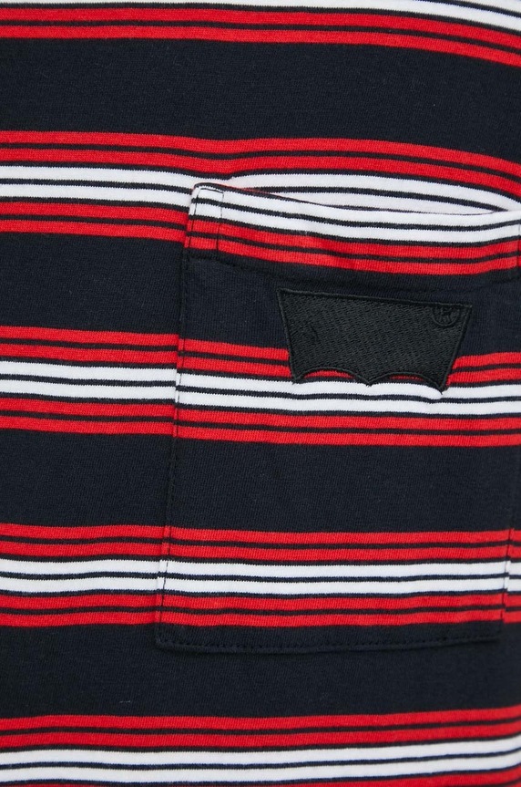 Levi's t-shirt bawełniany A5243.0001 czerwony