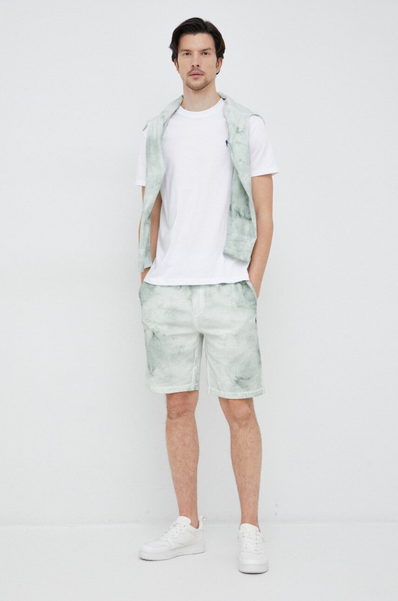 Polo Ralph Lauren t-shirt bawełniany 710707087 biały SS26