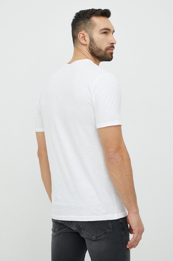 United Colors of Benetton tricou din bumbac 3JE1J19A5.101. alb AA00