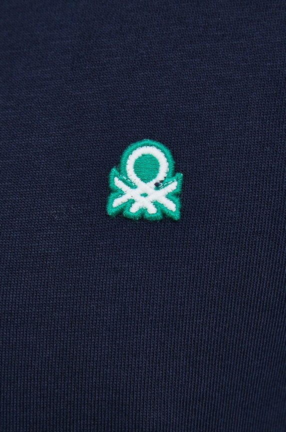United Colors of Benetton tricou din bumbac 3MI5J1AF7.016.. bleumarin
