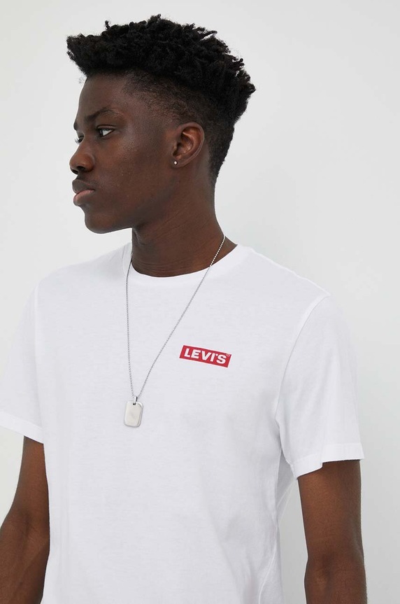 Levi's t-shirt bawełniany 2-pack 79681.0040