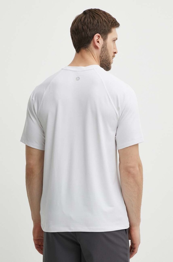 Odzież Marmot t-shirt sportowy Windridge M14154 biały