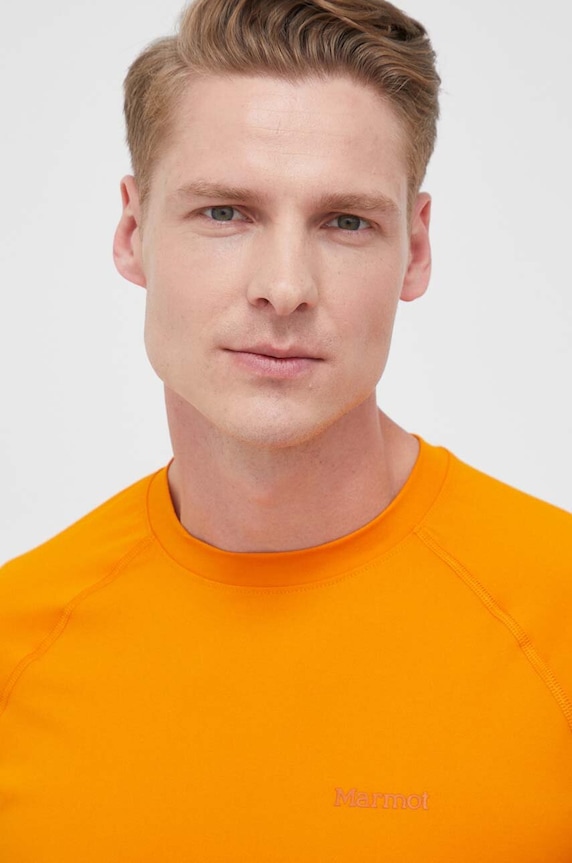 Marmot t-shirt sportowy Windridge pomarańczowy M14154