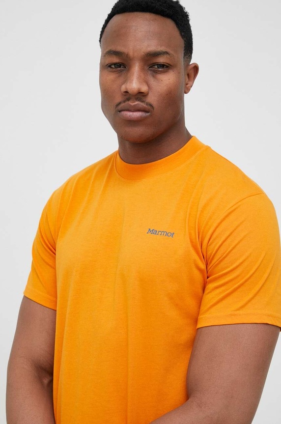 Marmot t-shirt pomarańczowy M14254