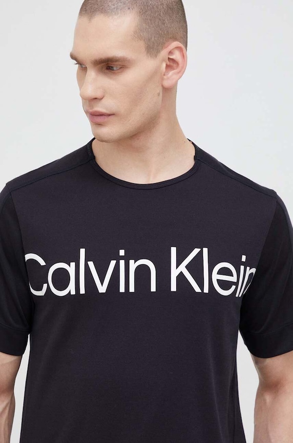 Tréninkové tričko Calvin Klein Performance Effect 00GMS3K102 černá