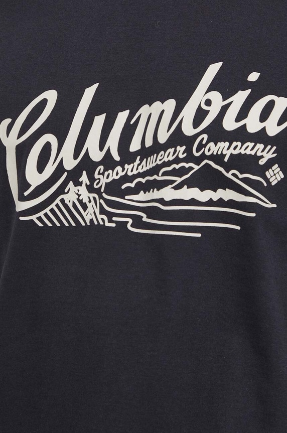 Columbia pamut póló Rockaway River 2022181 fekete
