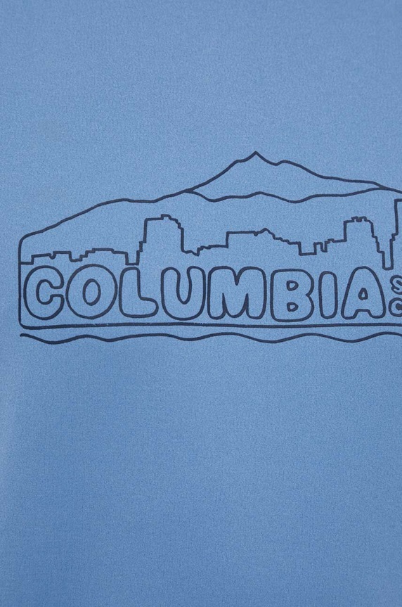 Columbia t-shirt sportowy Legend Trail Legend Trail 2036533 niebieski