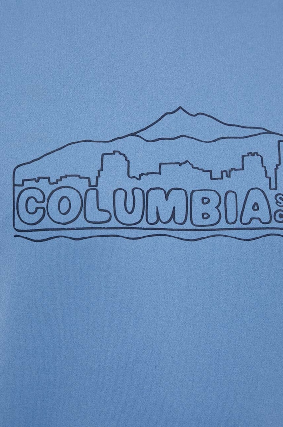 Columbia t-shirt sportowy Legend Trail Legend Trail 2036533 niebieski