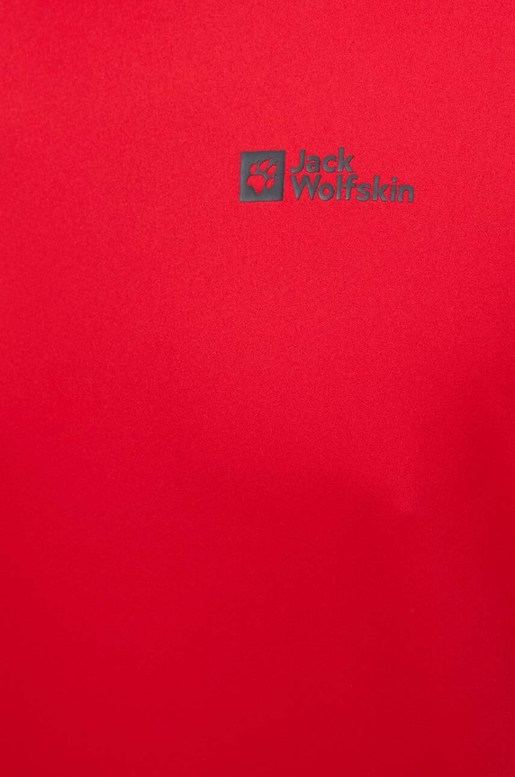 Jack Wolfskin t-shirt sportowy Tech 1807072 czerwony