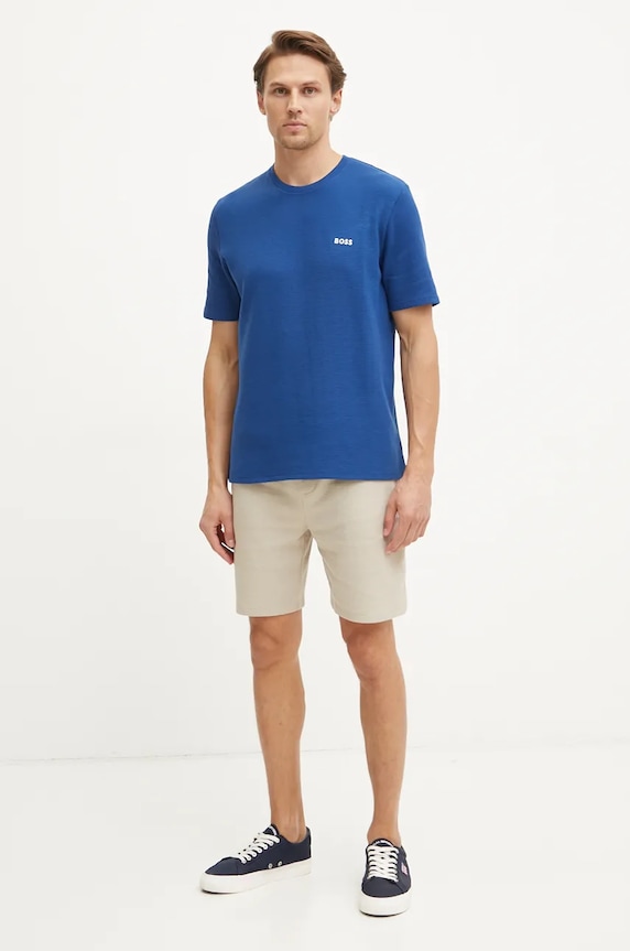 BOSS t-shirt 50480834 niebieski NC24