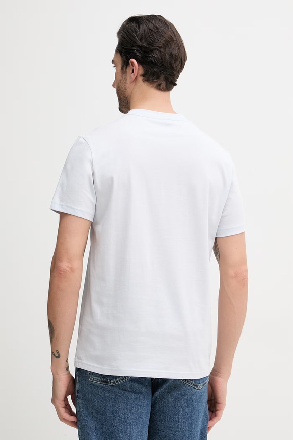 Îmbrăcăminte BOSS T-Shirt RN bărbătesc din bumbac 50491706 albastru
