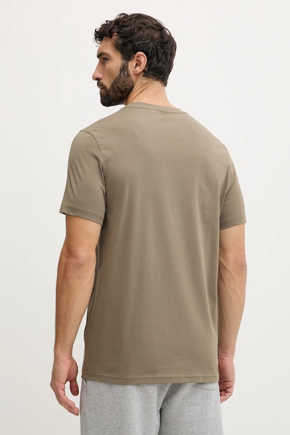 Îmbrăcăminte BOSS bărbătesc din bumbac T-Shirt RN 50491706 verde