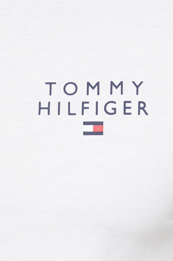 Bavlnené tričko Tommy Hilfiger UM0UM02916.PPYX biela