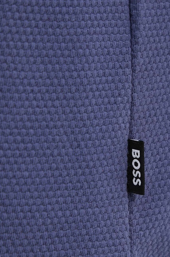 BOSS tricou bărbați din bumbac Tiburt 240 50452680 albastru