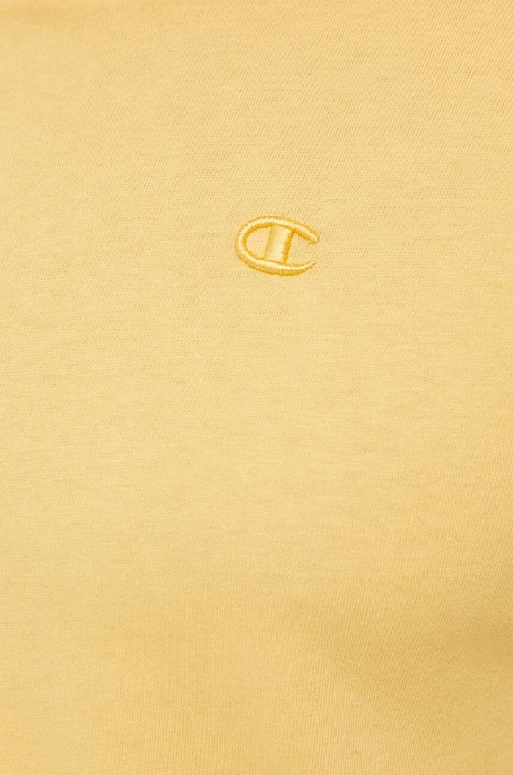 Champion t-shirt bawełniany 218496 pomarańczowy