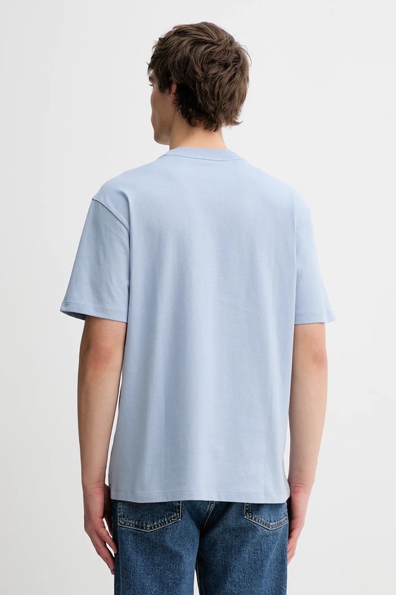 Îmbrăcăminte HUGO tricou bărbătesc din bumbac Dapolino 50488330 albastru