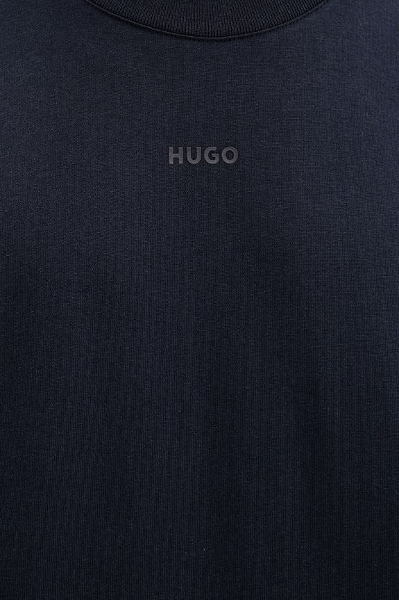 HUGO tričko pánske bavlnené Dapolino 50488330 tmavomodrá