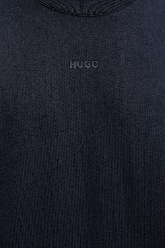 HUGO tričko pánske bavlnené Dapolino 50488330 tmavomodrá