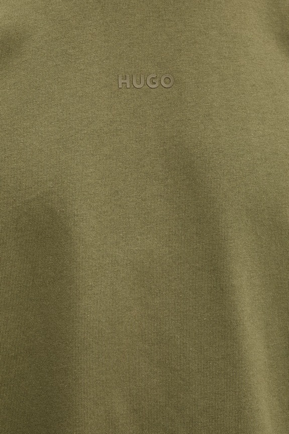 HUGO tričko pánske bavlnené Dapolino 50488330 zelená