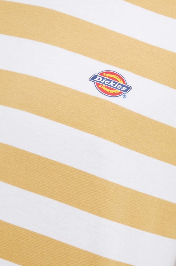 Pamučna majica Dickies DK0A4Y8YAF01 zlatna