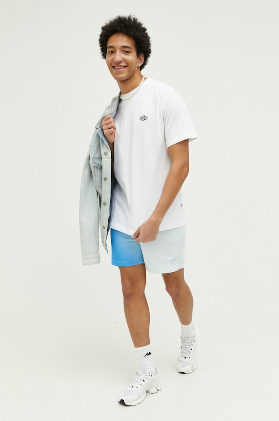 Βαμβακερό μπλουζάκι Dickies DK0A4YAIWHX1 λευκό SS24