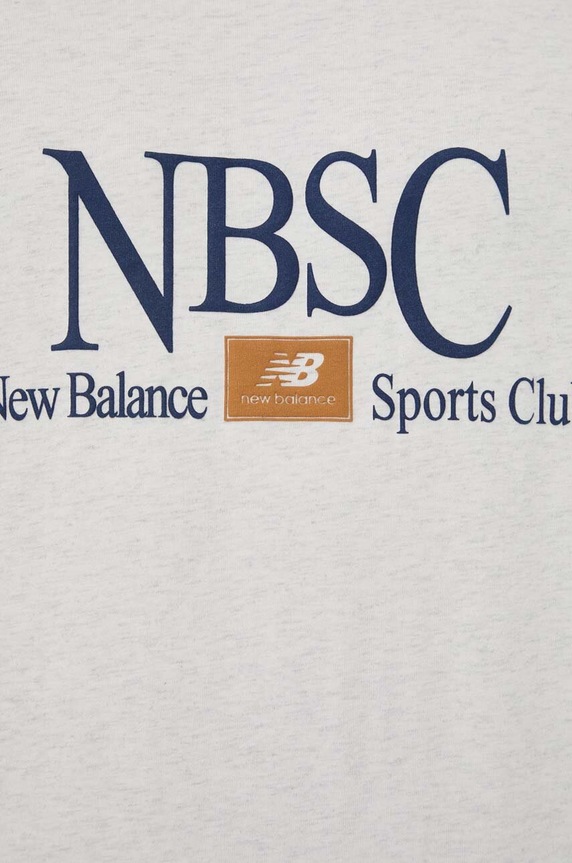 New Balance t-shirt bawełniany MT31558OTH