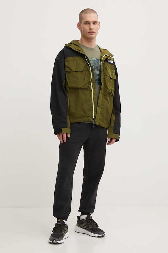 Bavlněné tričko Helly Hansen 53936 zelená AW24