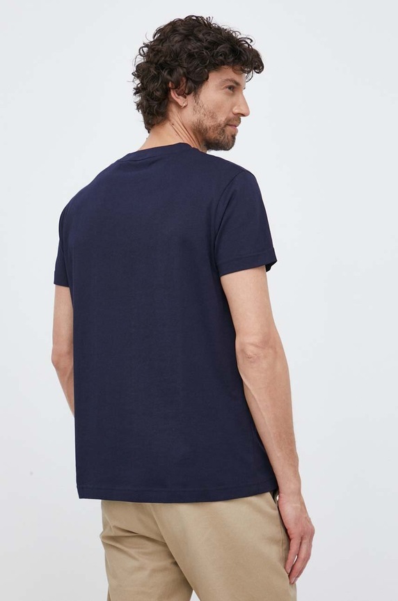 Odzież Gant t-shirt bawełniany 2003140 granatowy