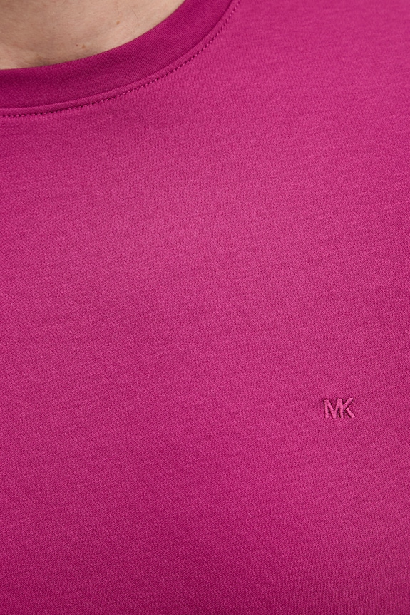 Michael Kors T-shirt męski bawełniany CF15FJ2C93 różowy