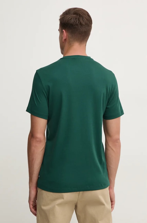 Michael Kors t-shirt bawełniany CF15FJ2C93 zielony SS26
