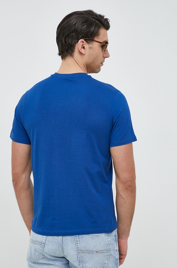 Odzież North Sails t-shirt bawełniany 692837 niebieski