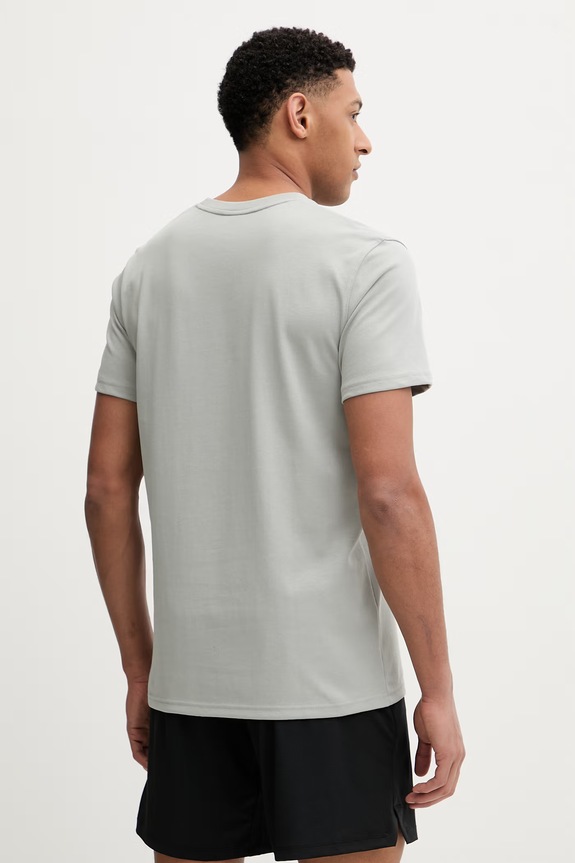 Ρούχα Μπλουζάκι προπόνησης Under Armour Logo Embroidered 1373997 γκρί