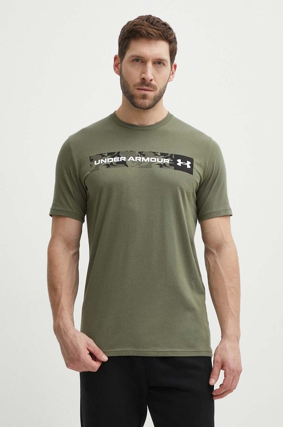 Under Armour t-shirt zielony 1376830