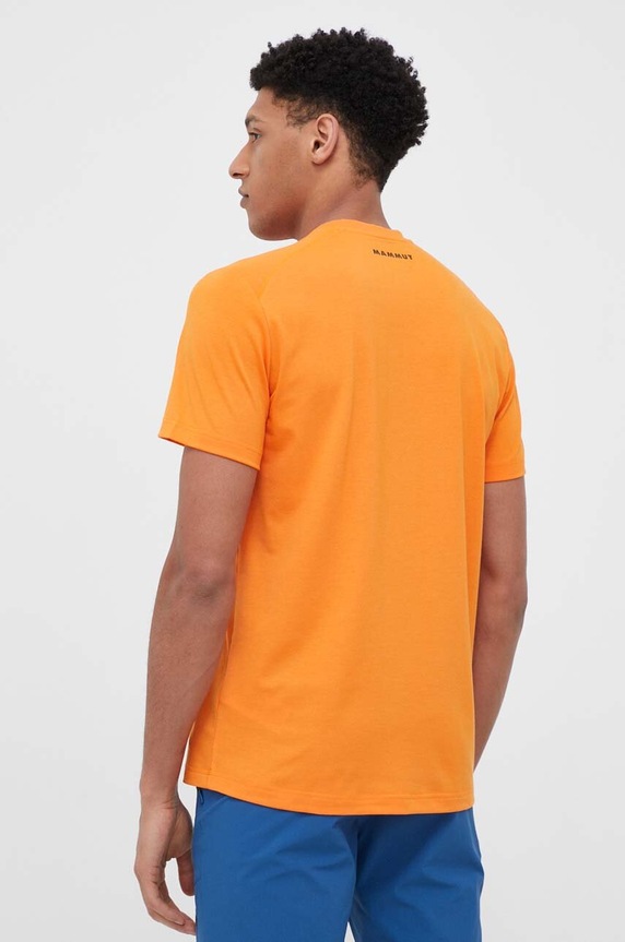Odzież Mammut t-shirt sportowy Trovat Logo 1017.05250 pomarańczowy