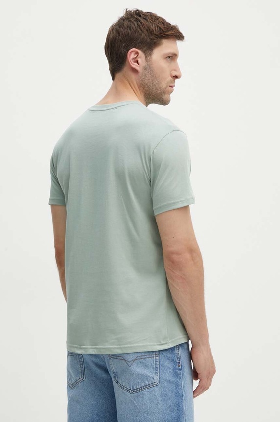 Ρούχα Βαμβακερό μπλουζάκι Alpha Industries 188505 πράσινο