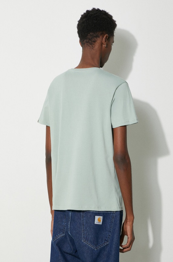 Clothing Alpha Industries cotton t-shirt 188505 green