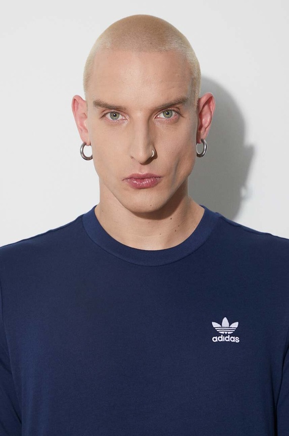 Bavlnené tričko adidas Originals IA4874 tmavomodrá