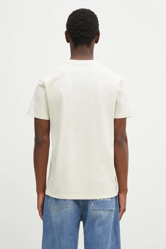 Clothing Carhartt WIP cotton T-shirt American Script I029956 beige