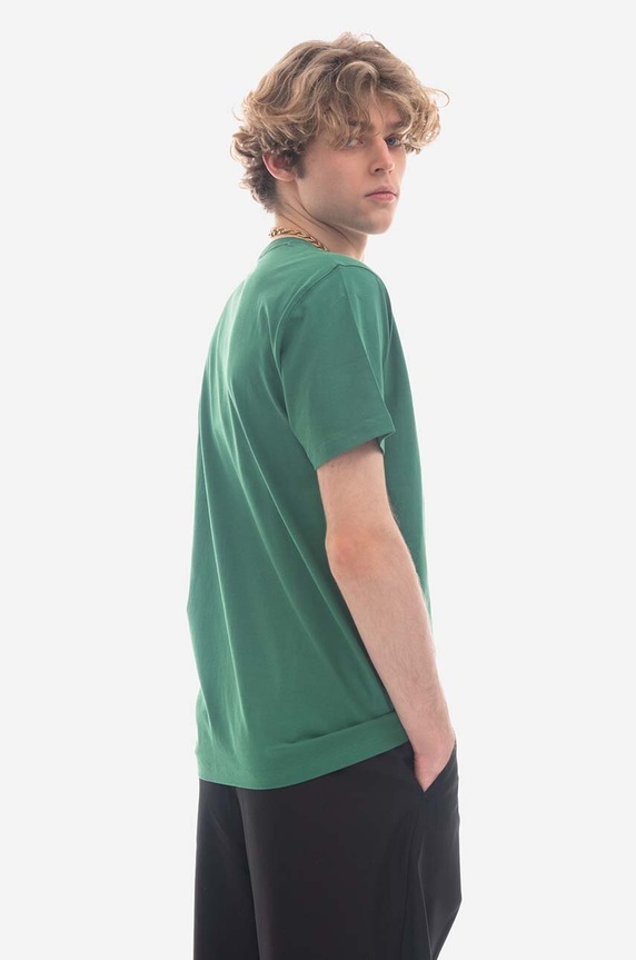 Oblečení Bavlněné tričko Norse Projects Niels Standard N01.0559.8082 zelená