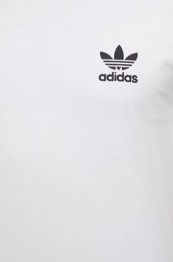 adidas Originals t-shirt bawełniany Adicolor 3-Stripes IA4846 biały