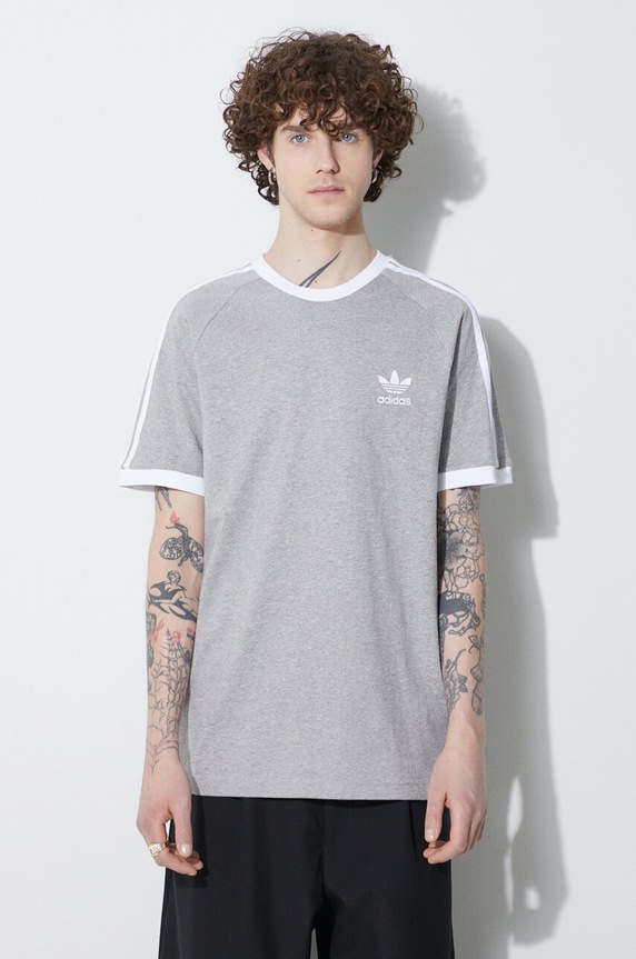 adidas Originals cotton t-shirt gray IA4848