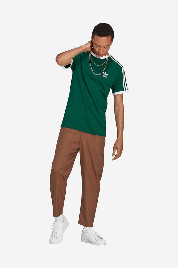 adidas Originals cotton t-shirt IA4849 green SS23