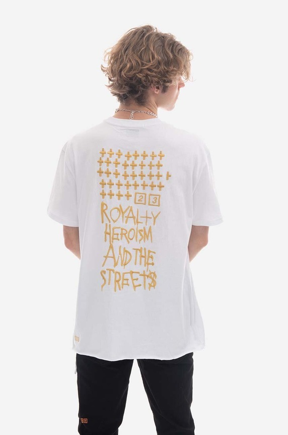 Clothing KSUBI cotton t-shirt MRHC22TE03 white