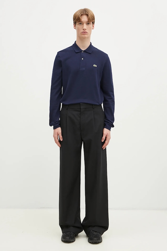 Lacoste cotton longsleeve top L1312.166 navy
