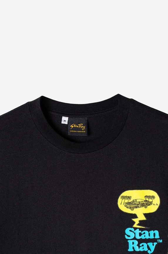 Stan Ray cotton T-shirt Dreamy Bubble black SS23045BLA