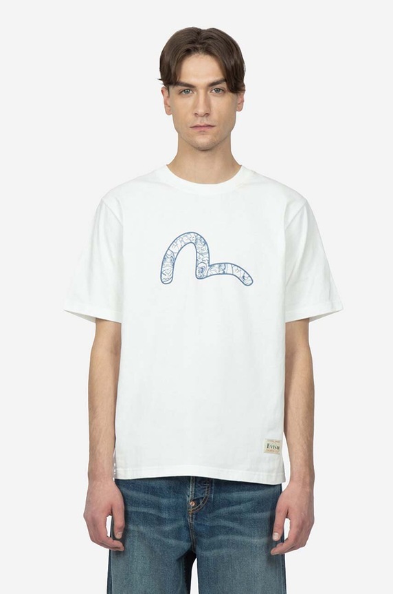 Evisu cotton t-shirt 2ESHTM3TS516XXCT