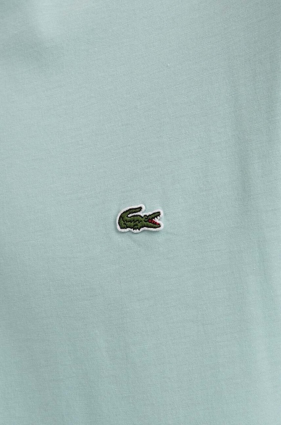 Lacoste cotton T-shirt TH6709 LGF TH6709.LGF blue SS23