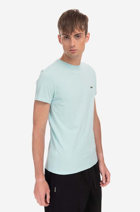Lacoste cotton T-shirt TH6709 LGF TH6709.LGF blue