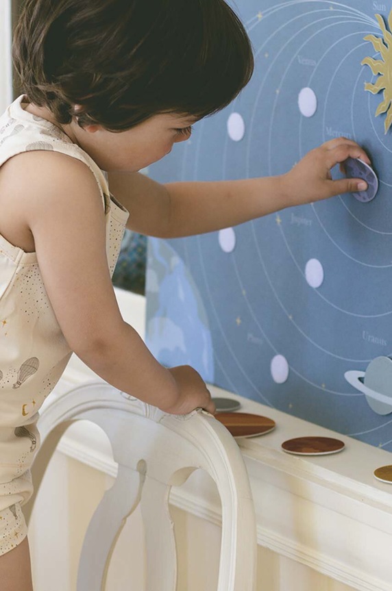 Tabla iz filca That's mine Zoe 101802 modra